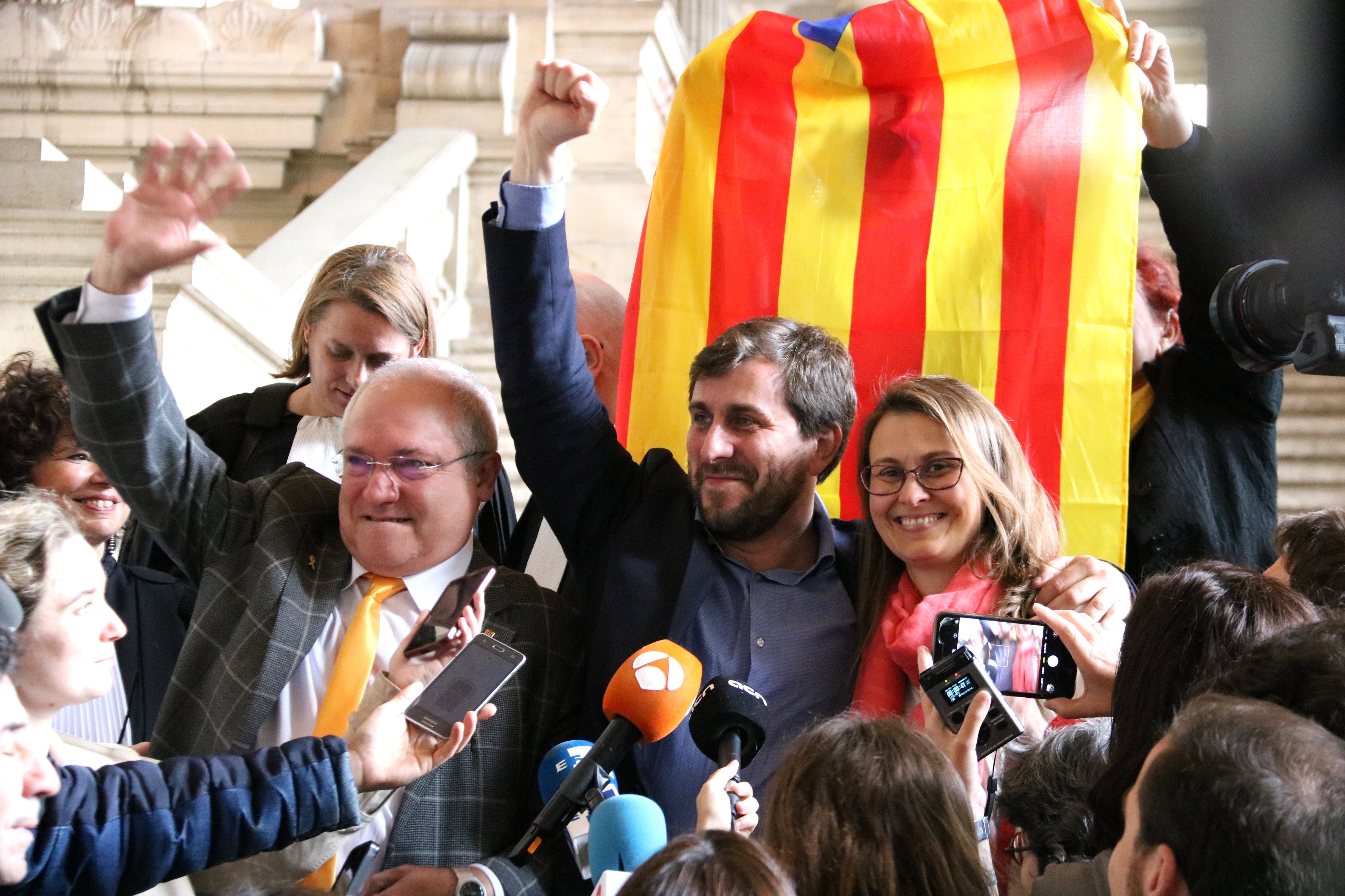 Varapalo de la justicia belga con el rechazo de la euroorden de los consellers