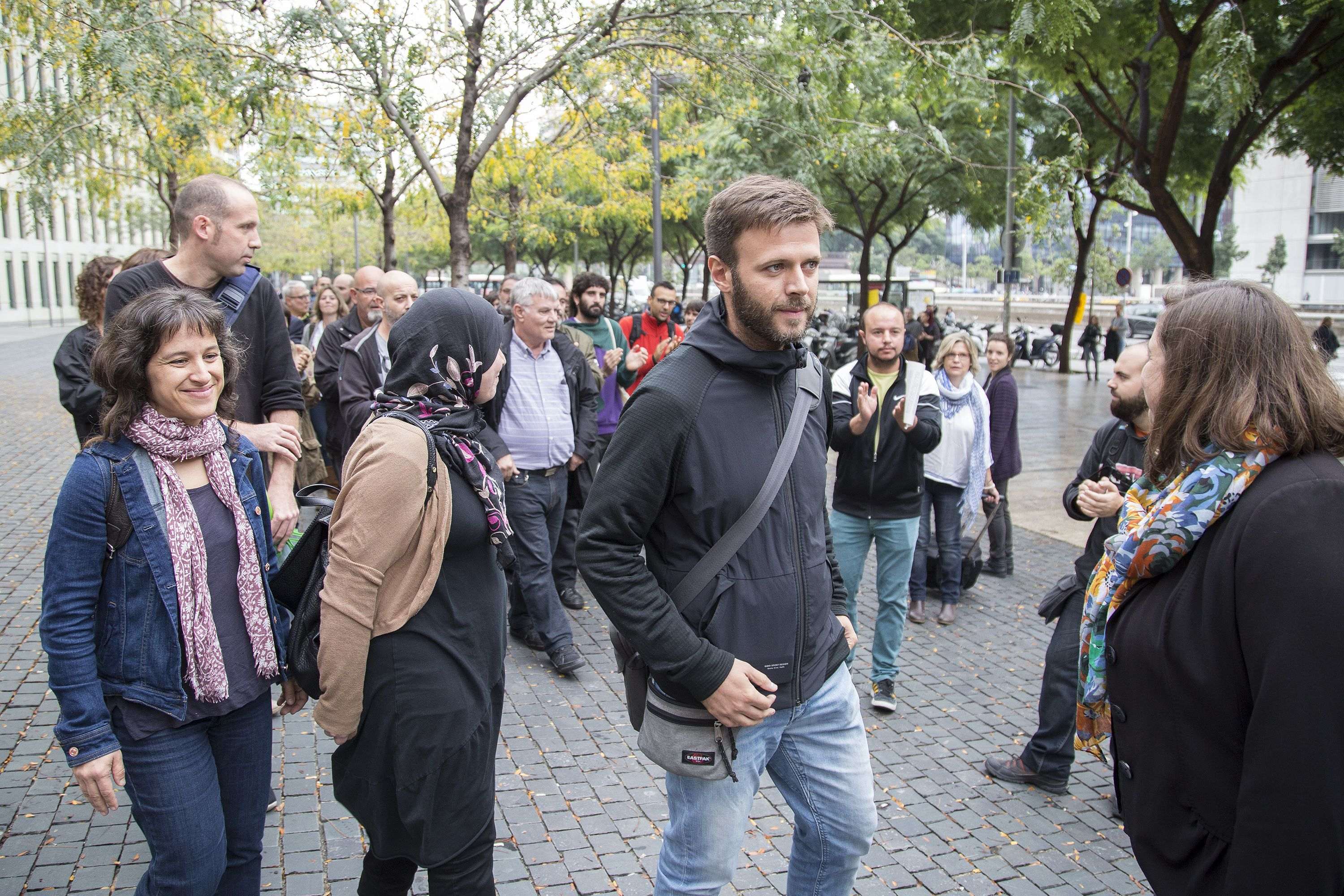 El concejal de Badalona José Téllez se sienta hoy en el banquillo de los acusados