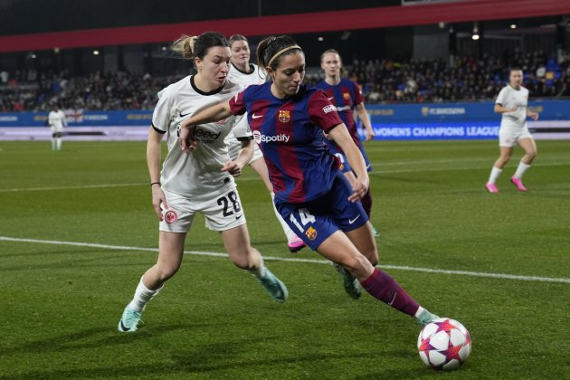 Aitana Bonmatí Barça femenino Eintracht Frankfurt / Foto: EFE