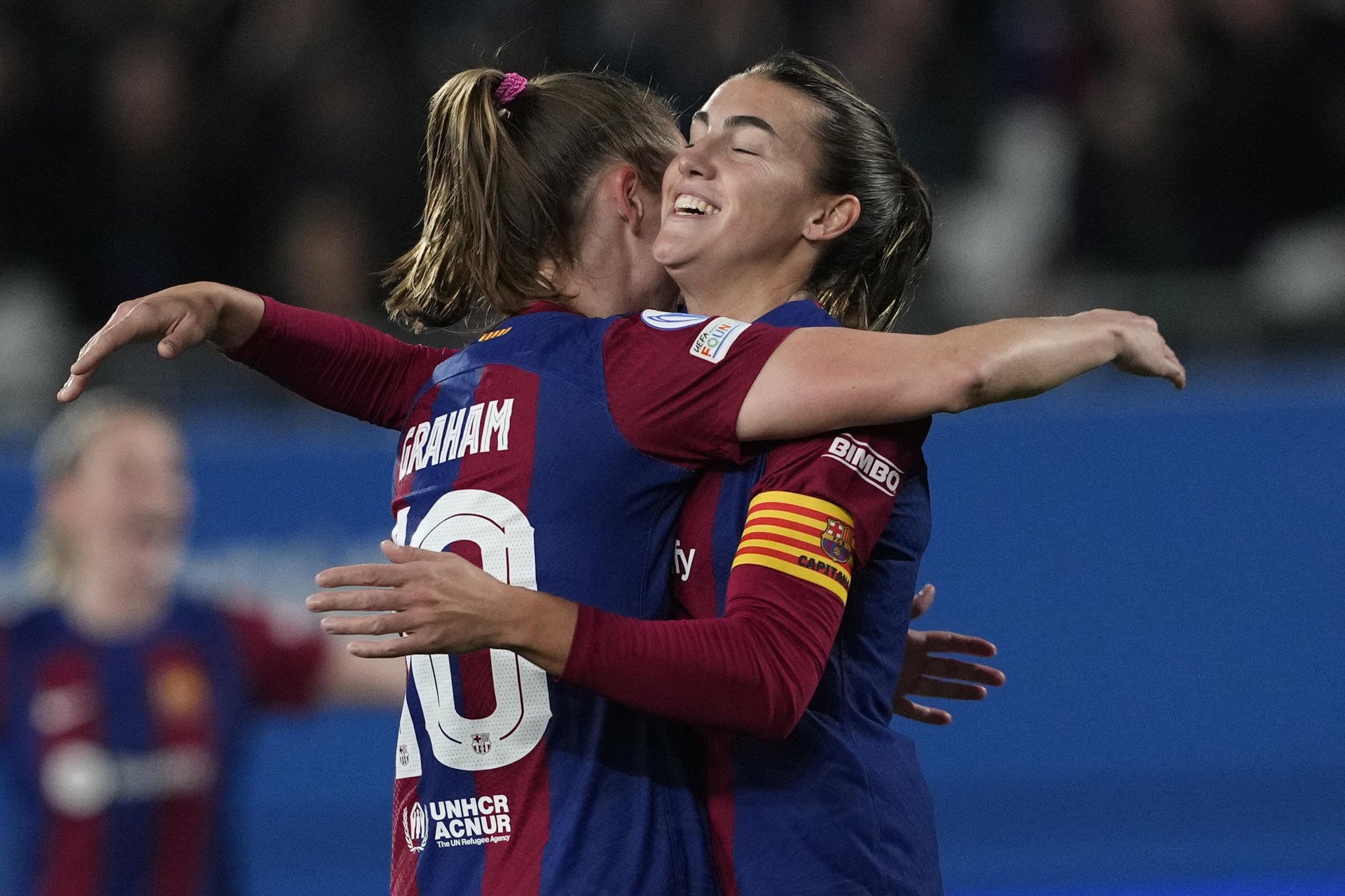 El Barça cumple contra el Eintracht de Frankfurt y afianza el liderato en la Champions femenina (2-0)