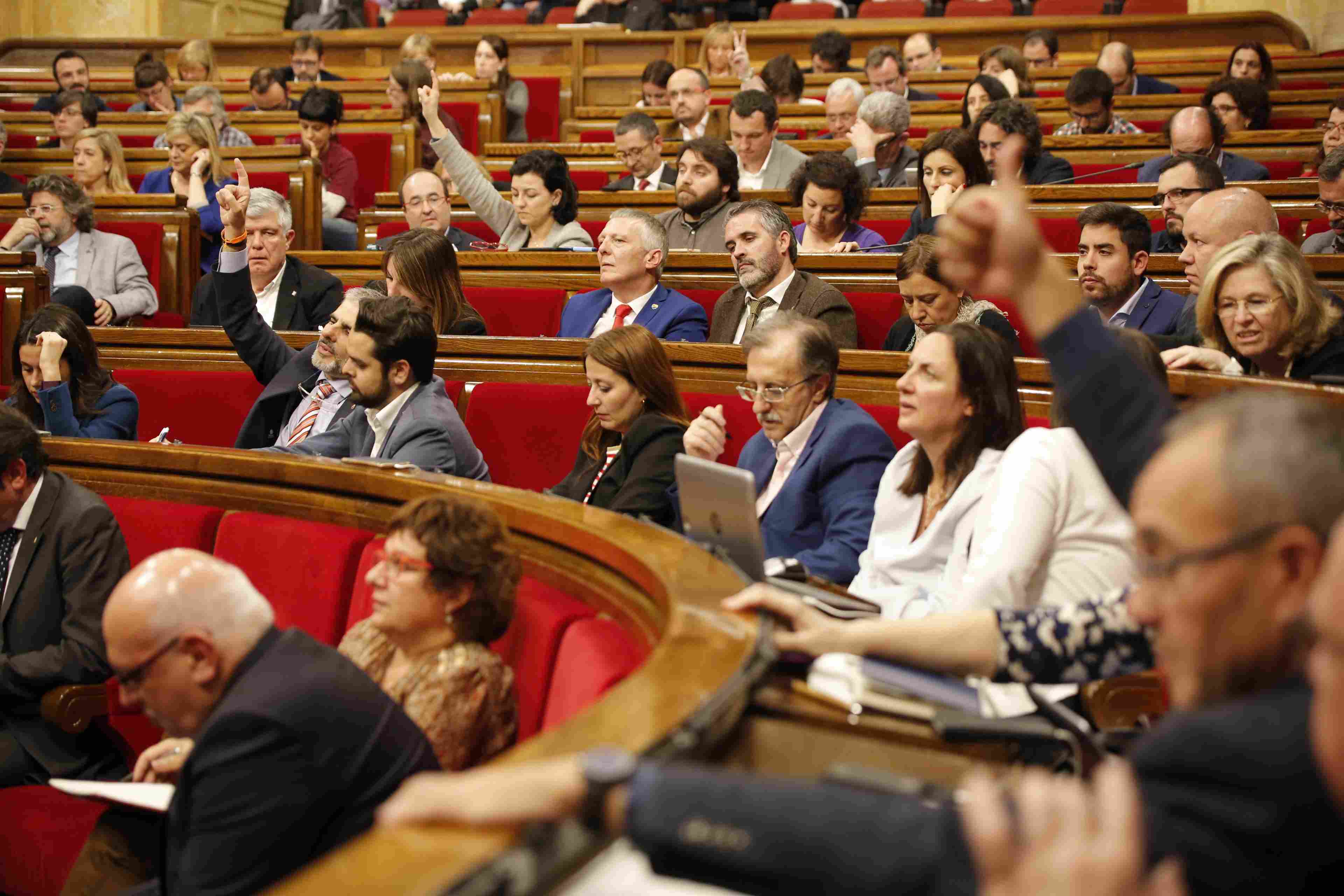 El Parlament debat si condiciona la celebració del referèndum a l'aval de la Comissió de Venècia