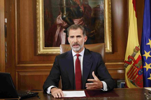 Rei Felipe VI discurs referendum