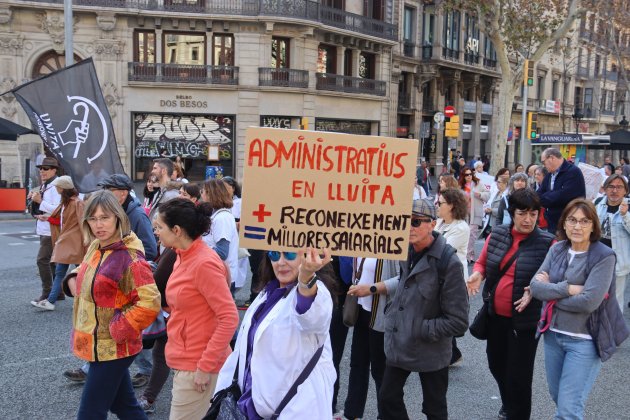 Manifestacio ICS Barcelona / ACN Manifestacio ICS Barcelona / ACN