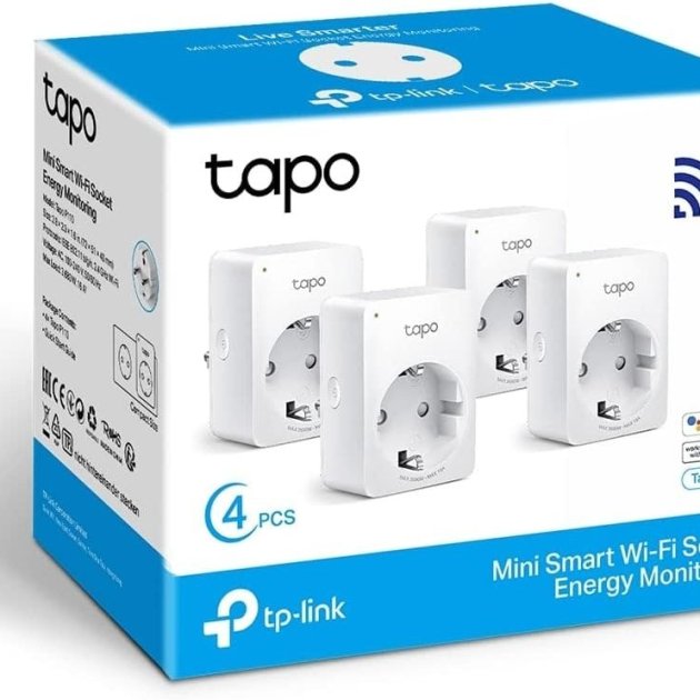 TP-Link Tapo P110 - Mini Enchufe Inteligente Wi-Fi (con Monitoreo