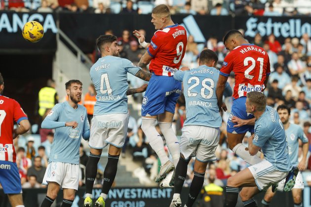 Dovbyk remati cap Celta|Cèltic de Vigo Girona / Foto: EFE - Salvador Sas