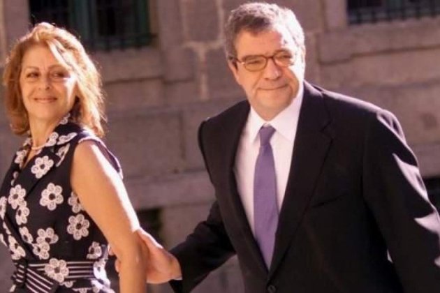 Isabel Sartorius y César Alierta Isabel Sartorius y César Alierta