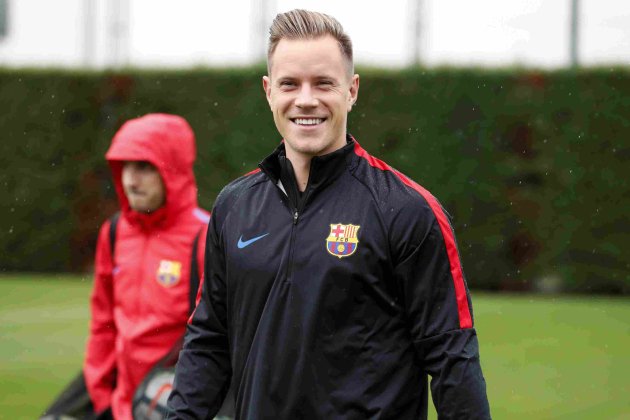 Ter Stegen entrenament Barça FCB (1) Ter Stegen entrenament Barça FCB (1)