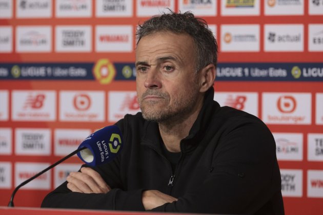 Luis Enrique Martínez roda de premsa PSG / Foto: Europa Press