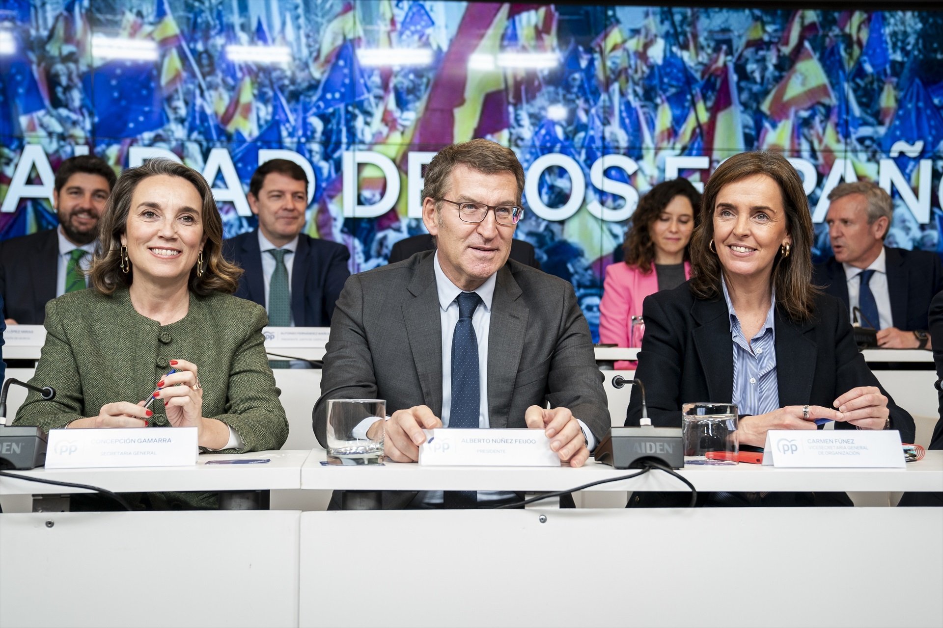 Feijóo reprocha a Sánchez que “califique de fachas” a las personas que están en contra de la amnistía