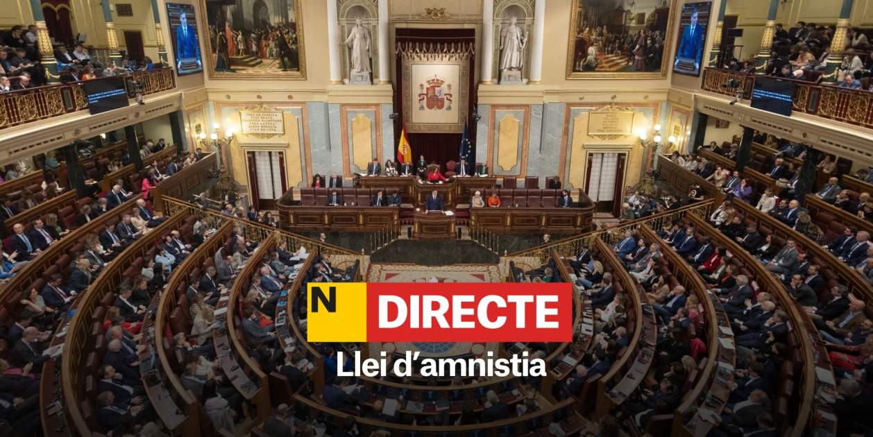 Votación hoy de la ley de amnistía, DIRECTO | Última hora del debate en ...
