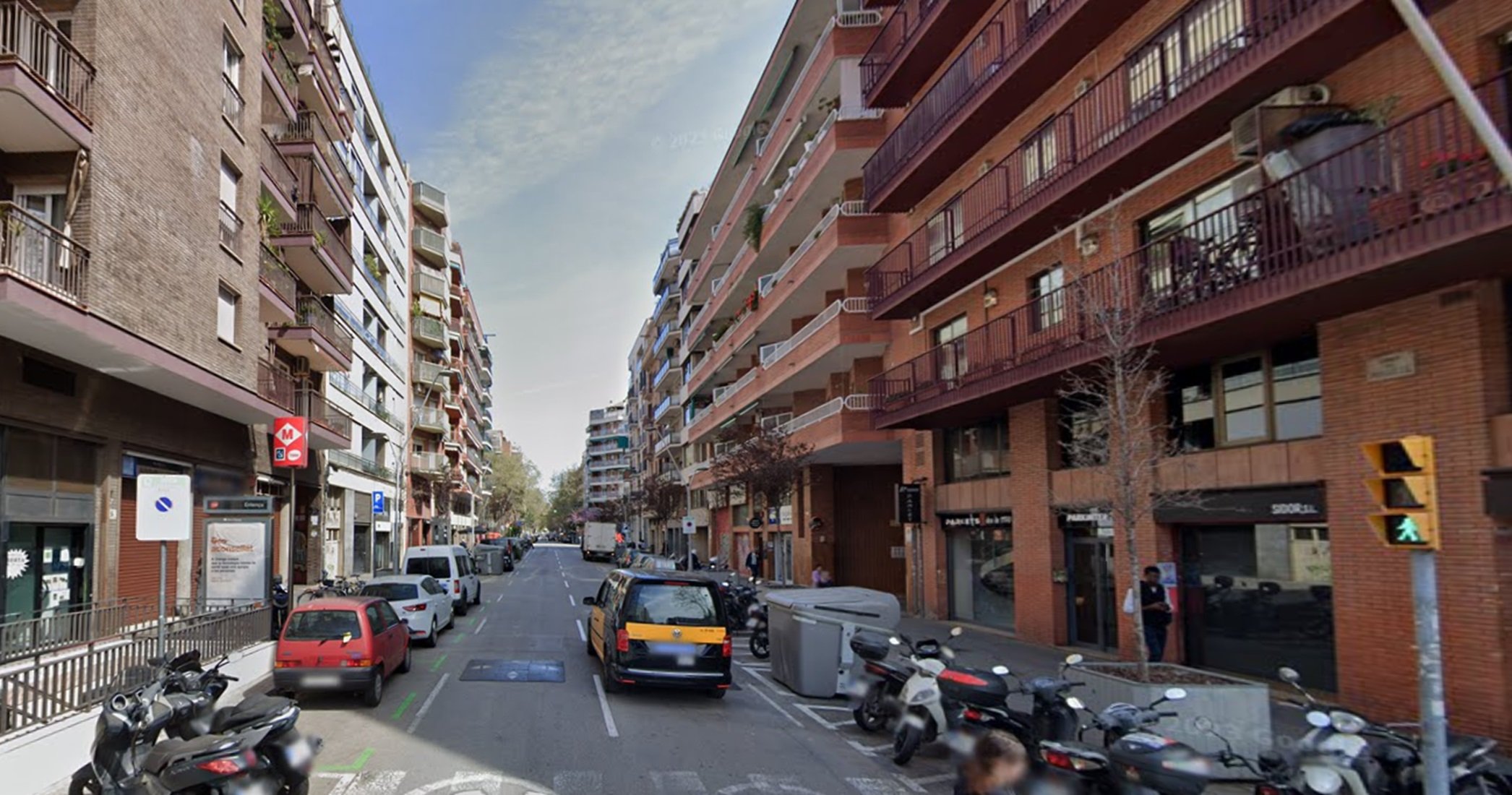 Reclaman al Ayuntamiento de Barcelona que ejecute el proyecto para pacificar la calle Rosselló