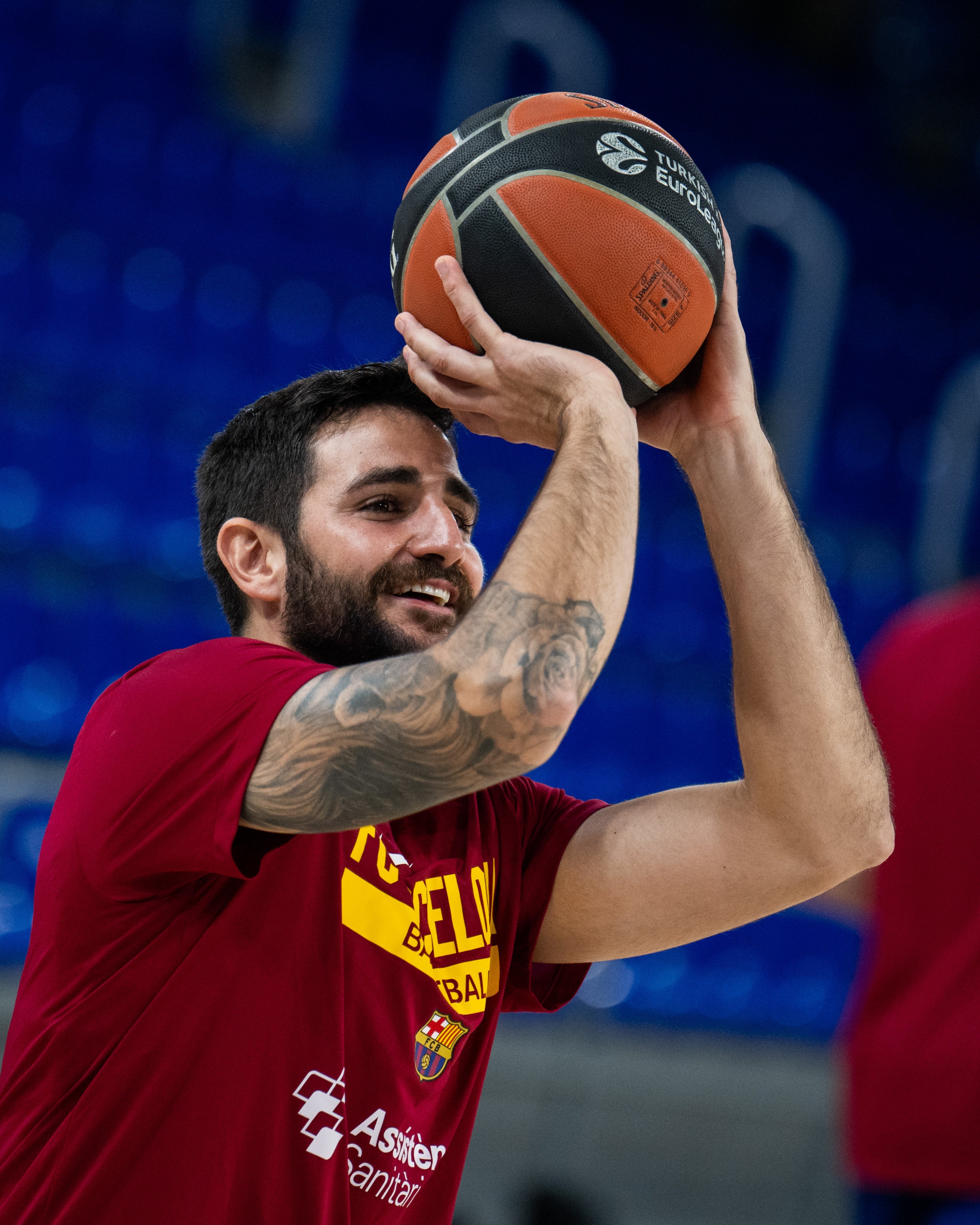 Ricky Rubio ya entrena con el Barça