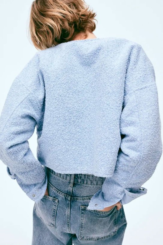 Caçadora oversize amb botons