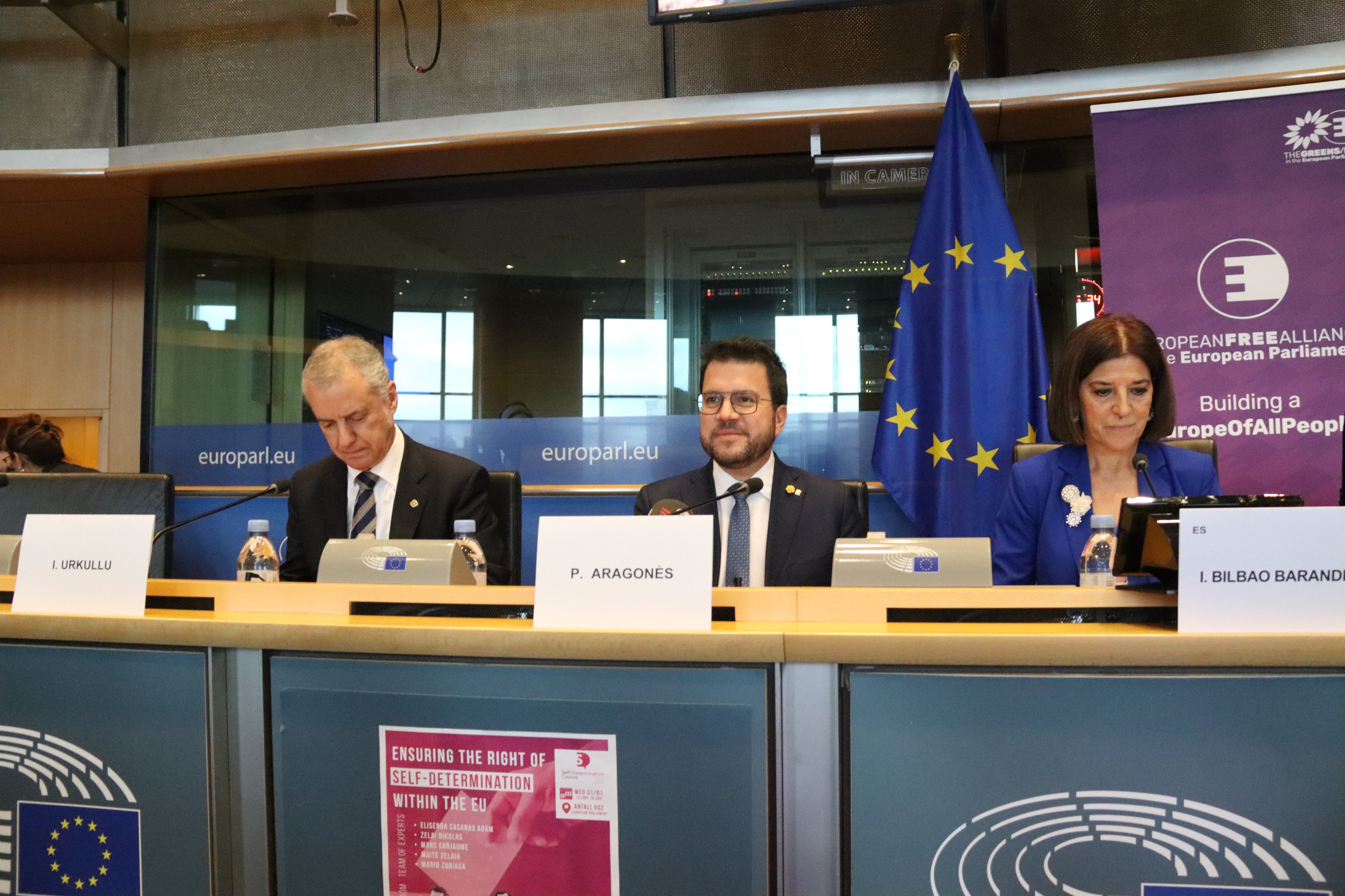Aragonès reclama a Brussel·les un "marc comú" a Europa que reguli els referèndums