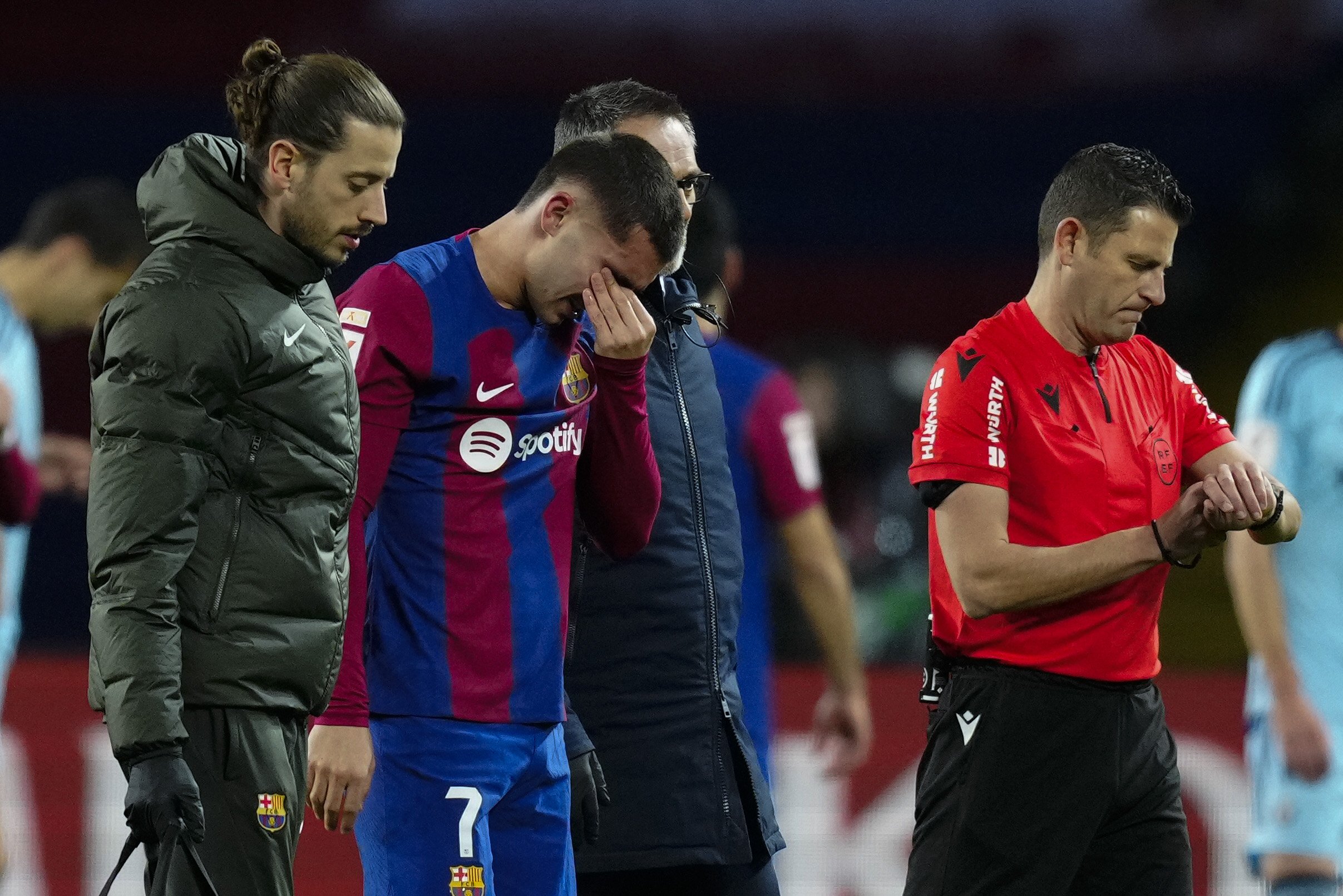 Ferran Torres lesión Barça Osasuna EFE