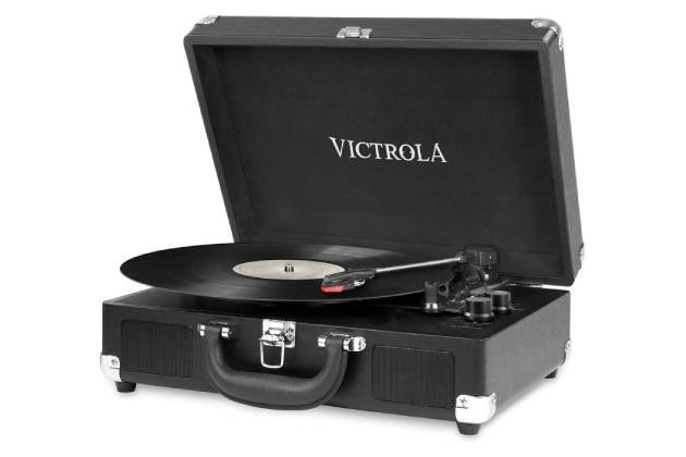 Victrola Journey Tocadiscos de Maleta Bluetooth con Plato Giratorio de Tres velocidades