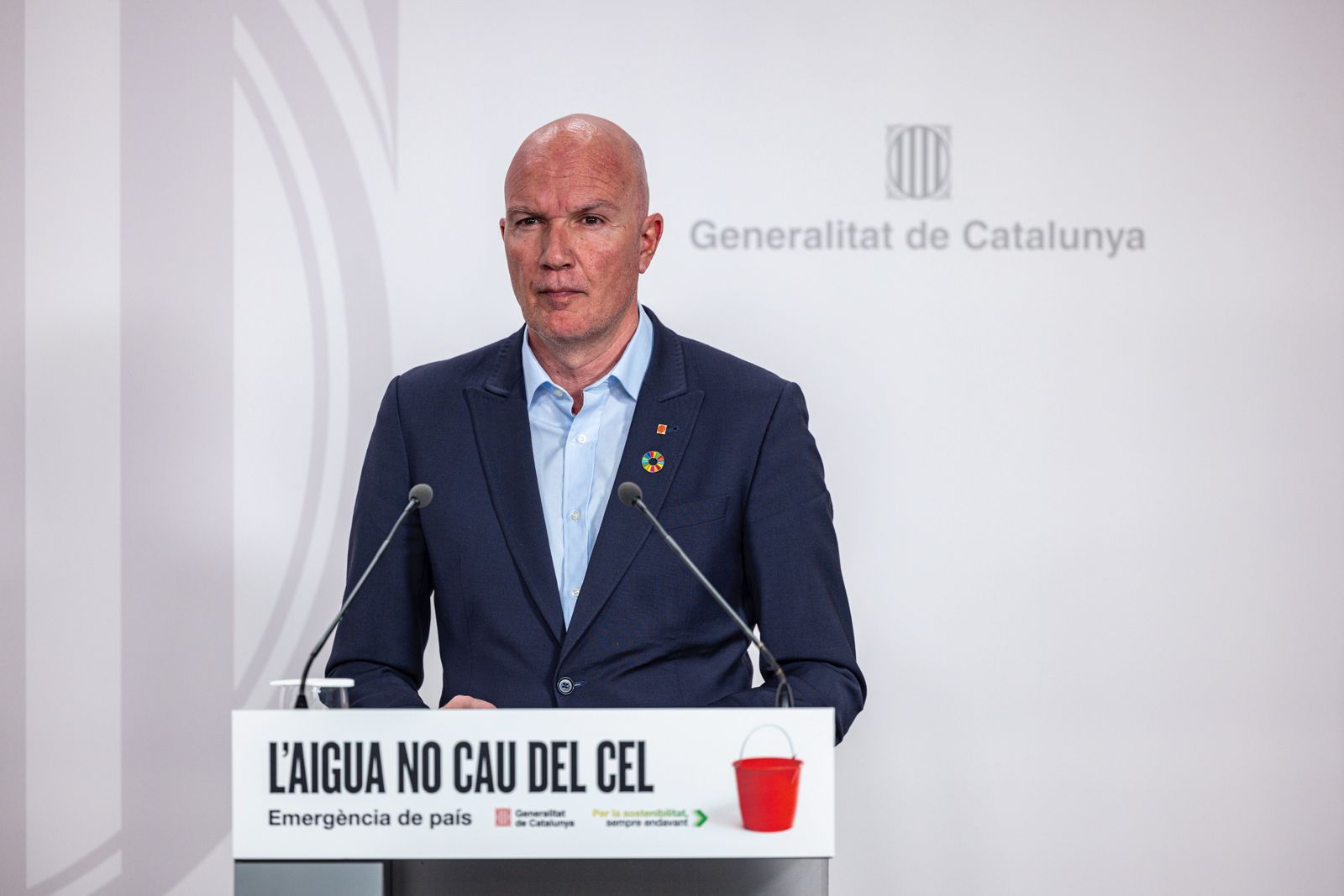 David Mascort assegura que, amb les restriccions, “tenim aigua ben bé fins a final d’any”