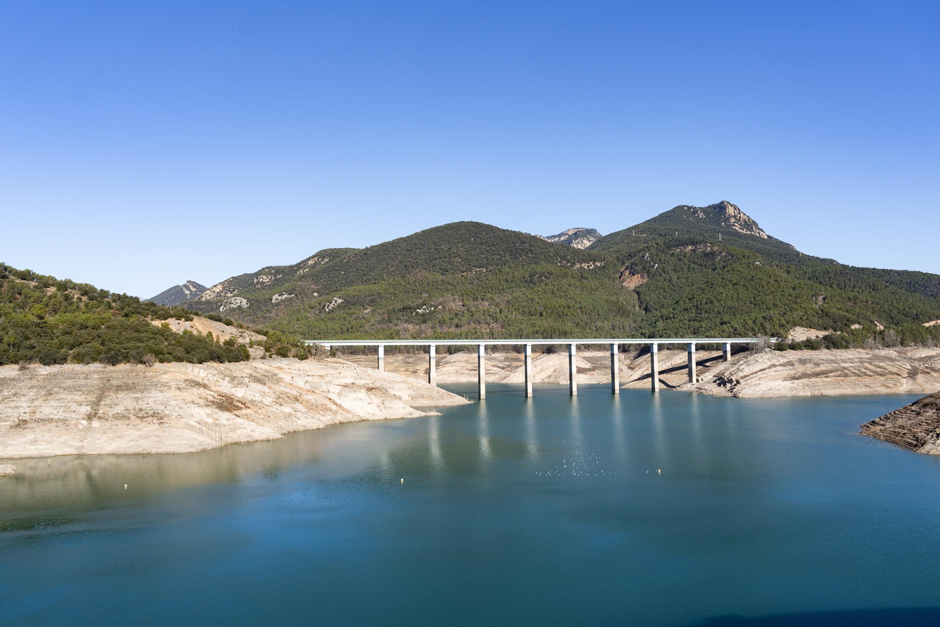 Els embassaments del sistema Ter-Llobregat continuen a l'alça i s'apropen al 27%