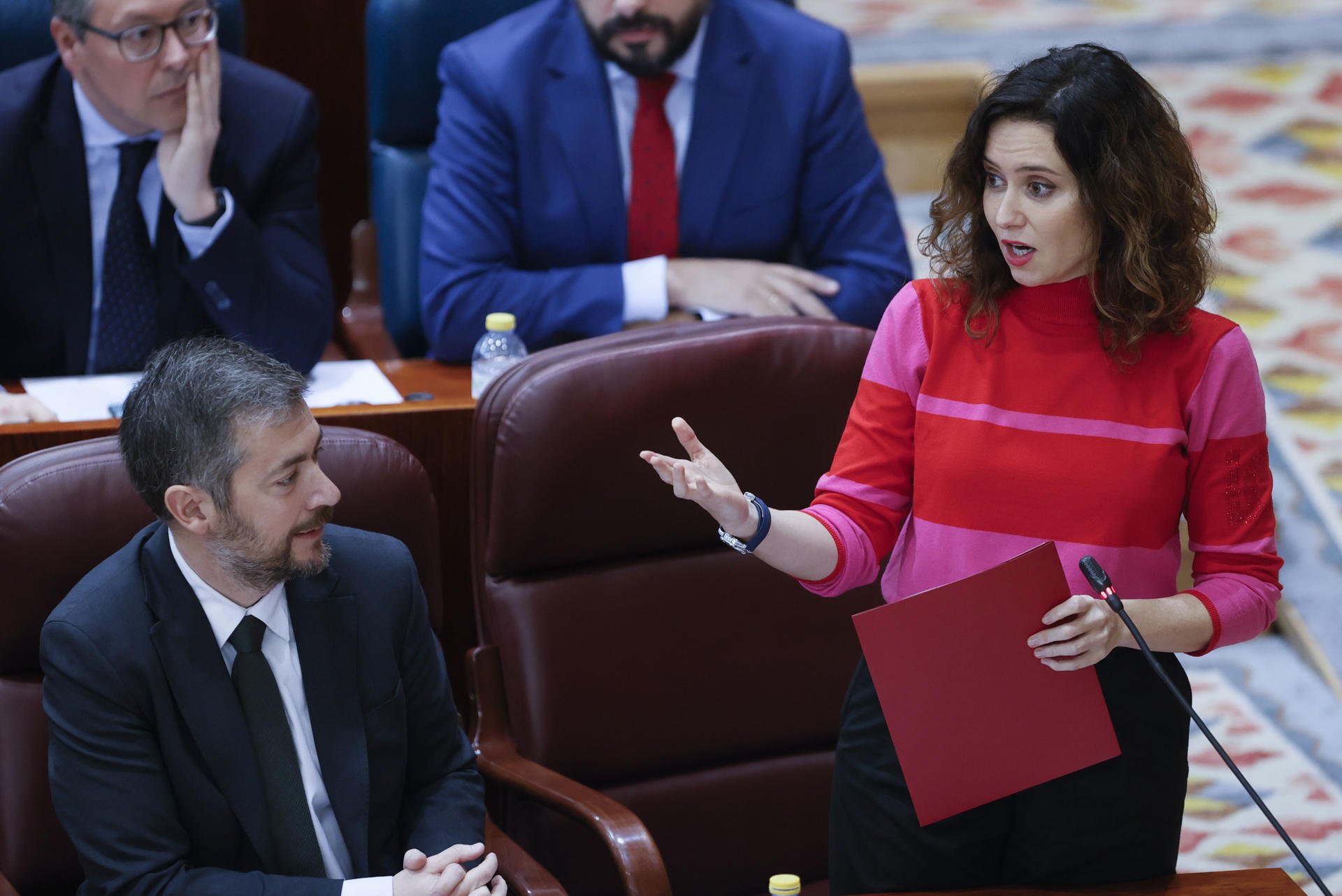 Ayuso presume de la gestión del agua en Madrid: "Lo hacemos mejor que en Catalunya"