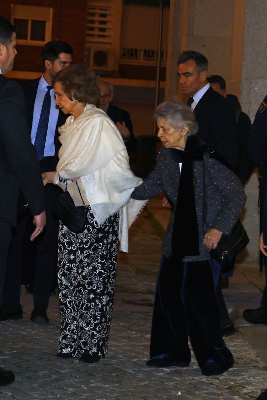 EuropaPress 5730652 reina sofia hermana irene salan auditorio nacional donde asistido concierto