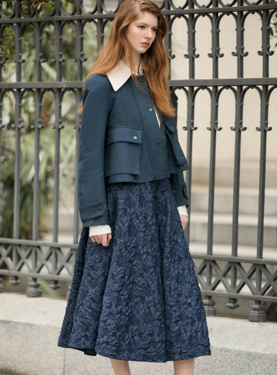 Esta falda con vuelo jacquard va a ser un éxito de ventas en Sfera