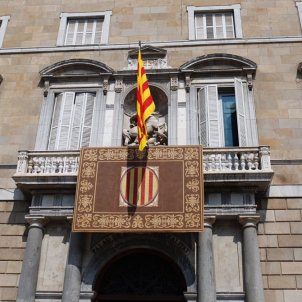 Façana Palau de la Generalitat presa de possessió / SA