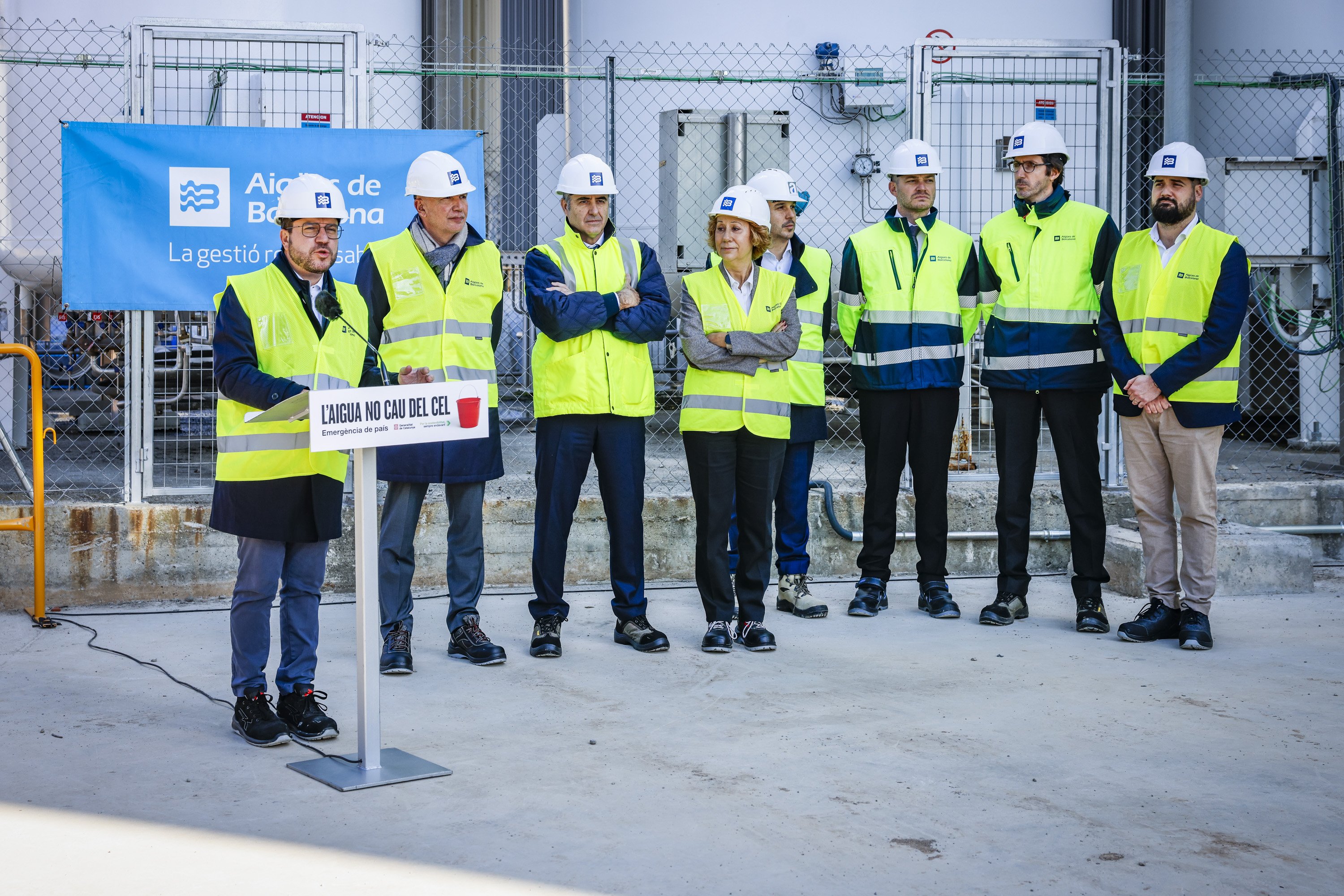 Una nueva infraestructura de Aigües de Barcelona optimiza el tratamiento de agua en tiempo de sequía