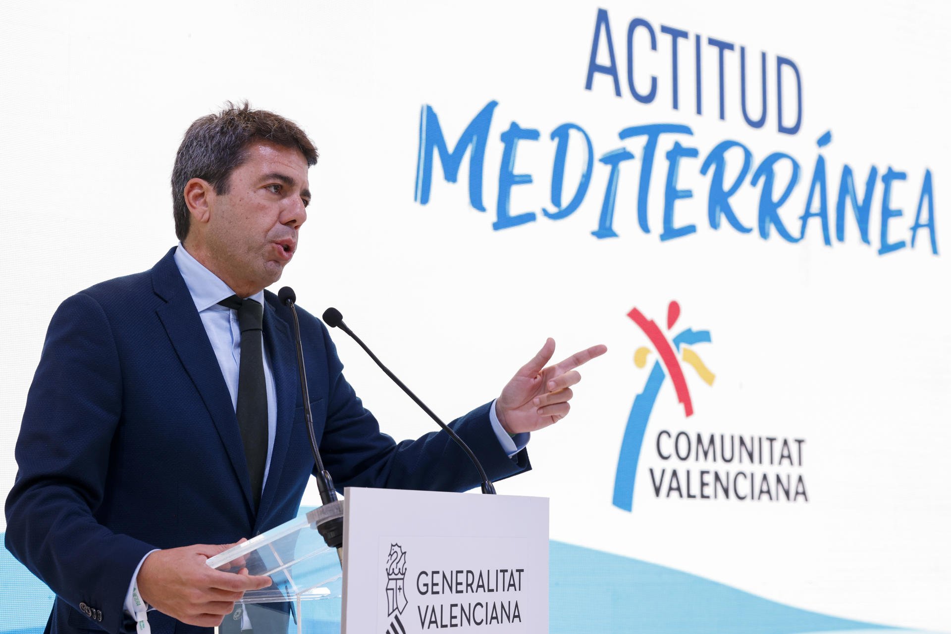 Mazón, a favor de la "solidaridad hídrica": luz verde para llevar agua de Sagunt a Catalunya