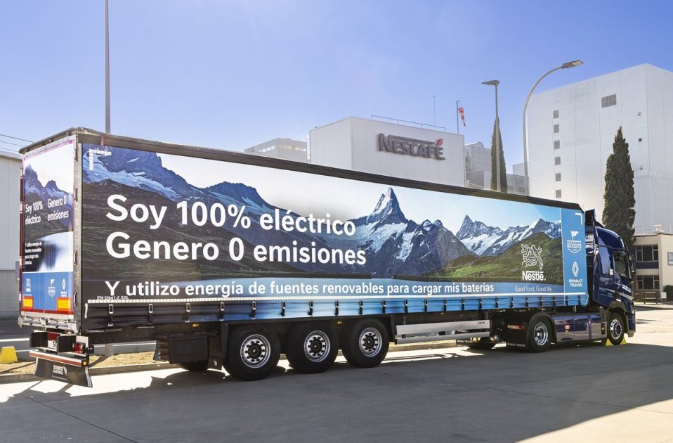 Nestle Renault trucks