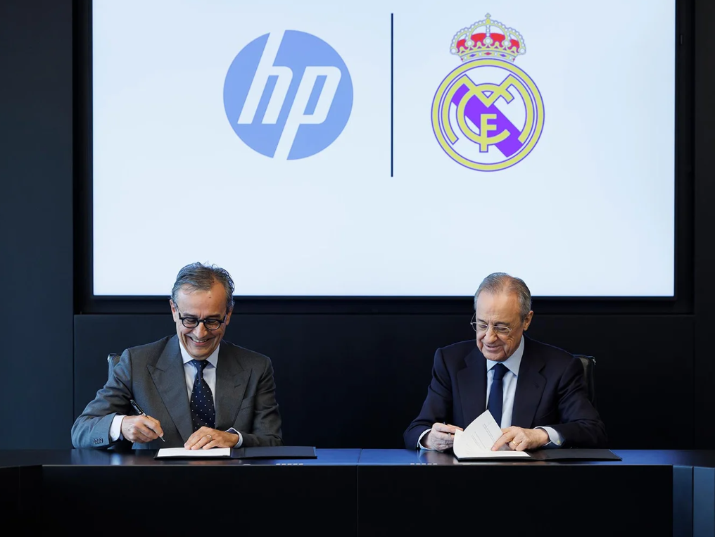 HP y el Real Madrid se alían para ofrecer experiencias digitales a los seguidores del club blanco