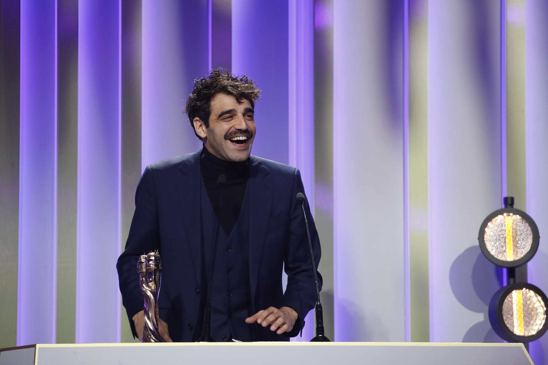 David Verdaguer, mejor actor en los Premios Gaudí 2024 por 'Saben aquell'