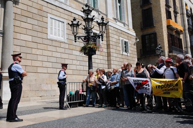 presa possessió quim torra plaça Sant Jaume Sergi Alcàzar