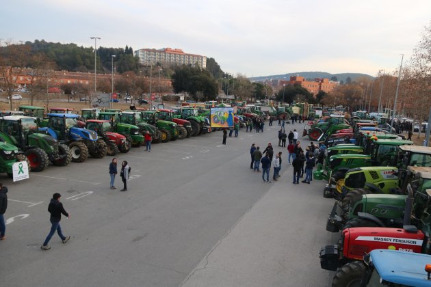 tractores fontajau girona protesta agricultores foto acn