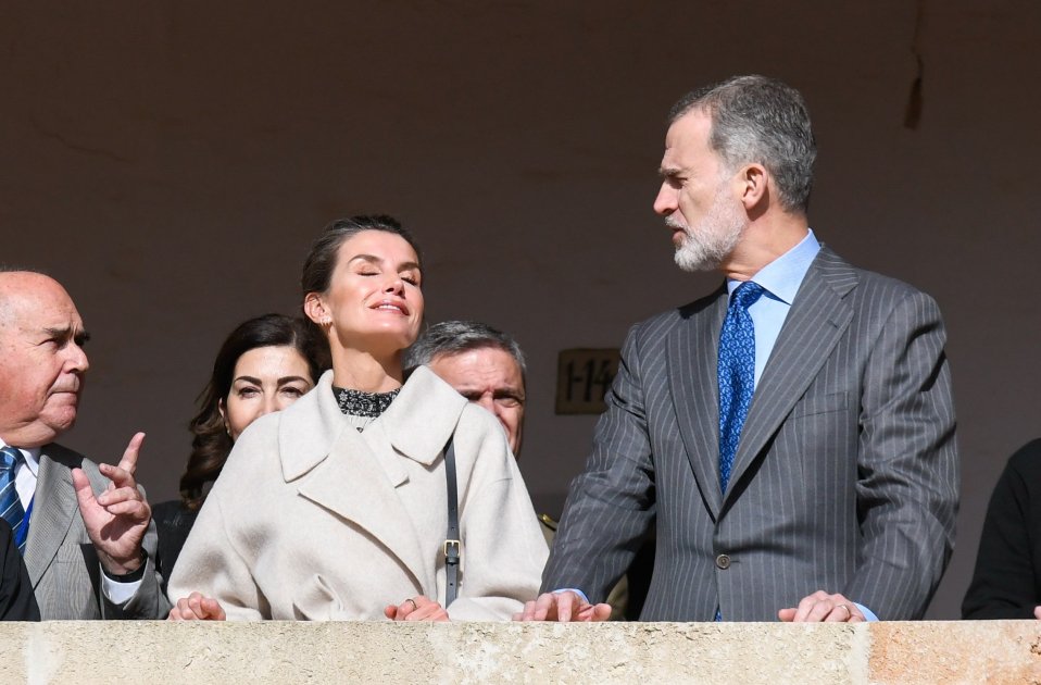 Letizia cara al sol GTRES Letizia cara al sol GTRES