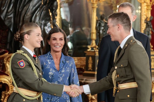 Leonor en el Día de la Hispanidad GTRES