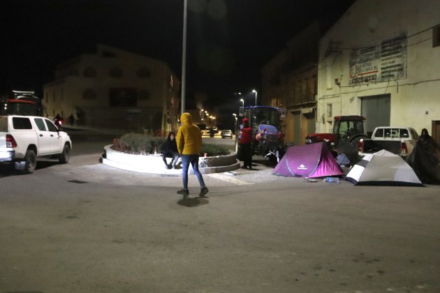 pagesos montblanc acampada foto acn pagesos montblanc acampada foto acn