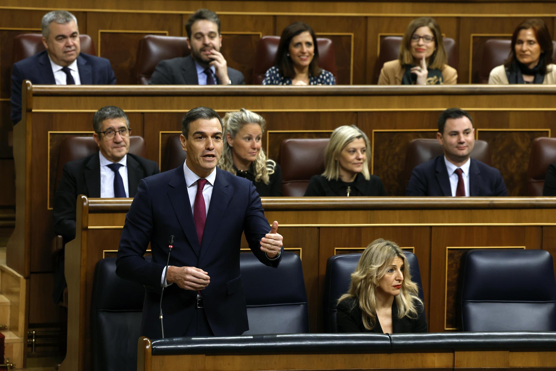 Sánchez acusa al PP de hacer siempre una definición del terrorismo “conforme a sus intereses”