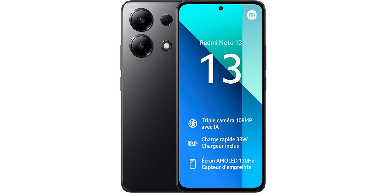 El smartphone número 1 en venta en Amazon es el Xiami Redmi Note 13 rebajado a 199 euros