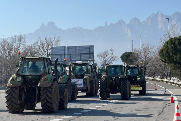 protesta tractors comarques centrals foto acn protesta tractors comarques centrals foto acn