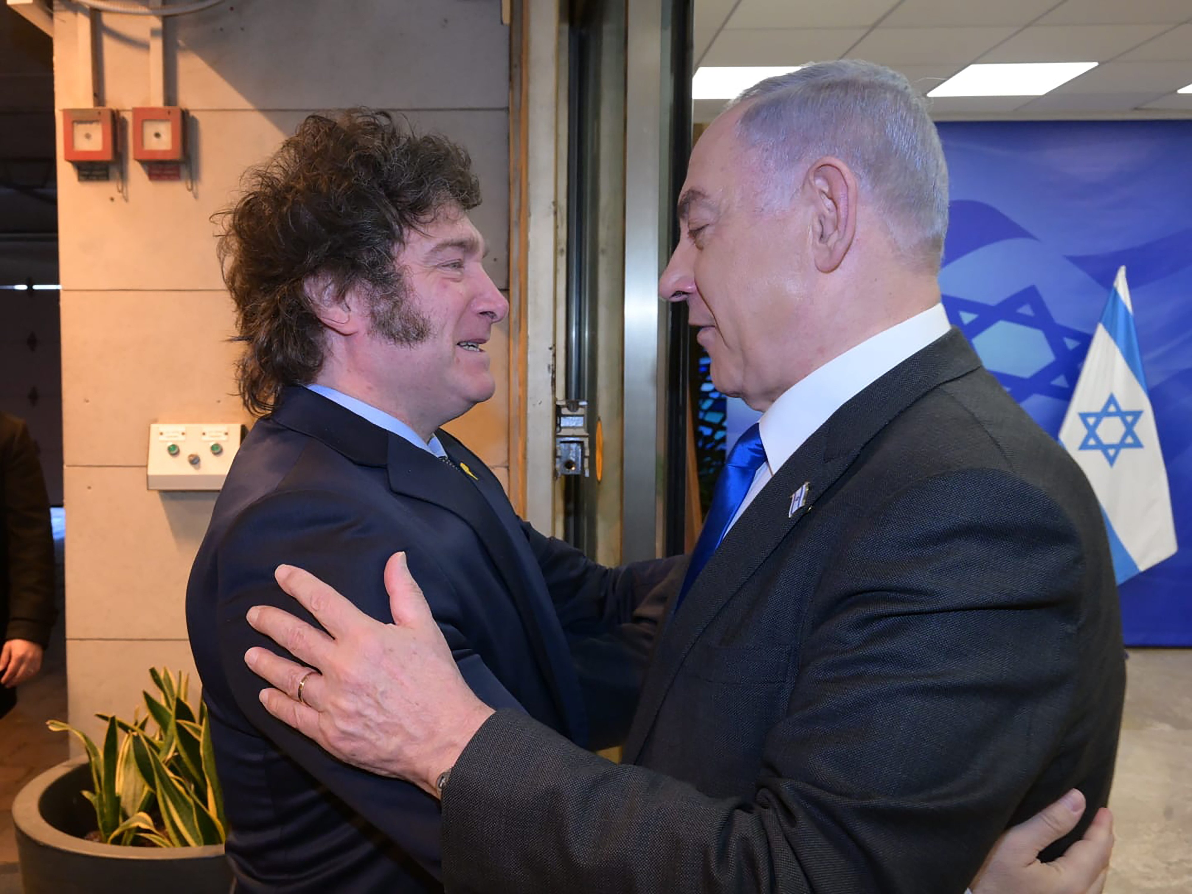 La extraña amistad entre Netanyahu y Milei