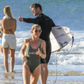 Chris Hemsworth y Elsa Pataky Chris Hemsworth y Elsa Pataky