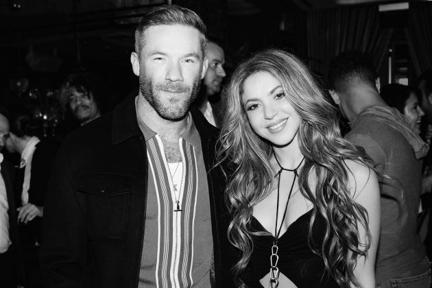 Shakira con Julien Edelman / Instagram