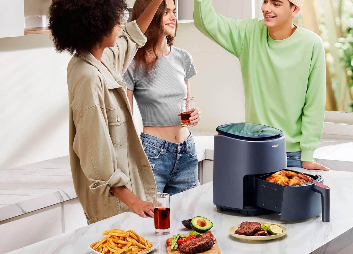 En realidad, las freidoras de aire son un tipo distinto de horno