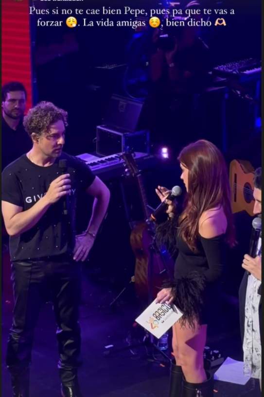 David Bisbal i Dulceida Concert Los 40 / Instagram