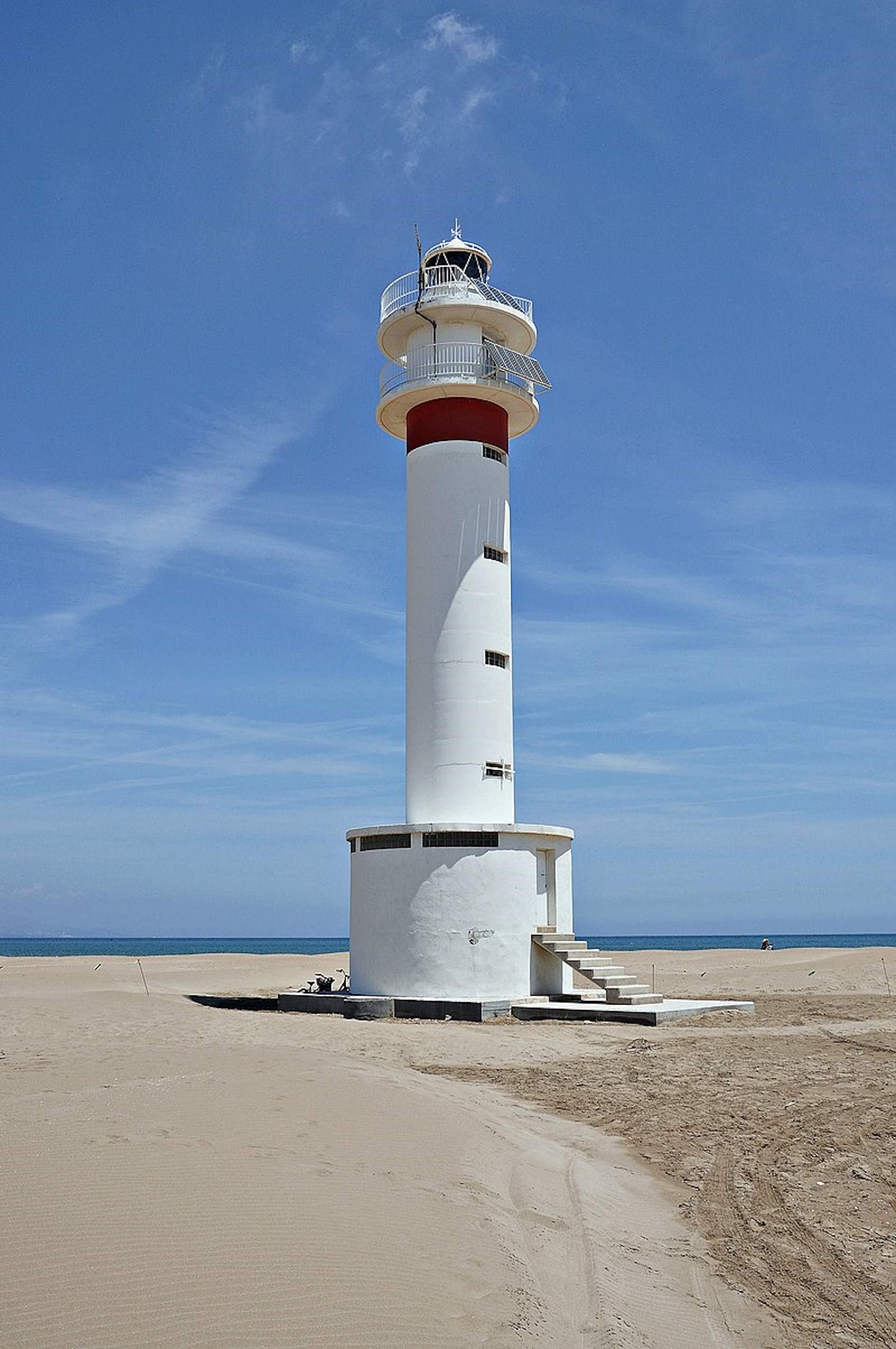 Faro del Fangal|Lodazal del Delta del Ebro / Wikipedia Faro del Fangal|Lodazal del Delta del Ebro / Wikipedia
