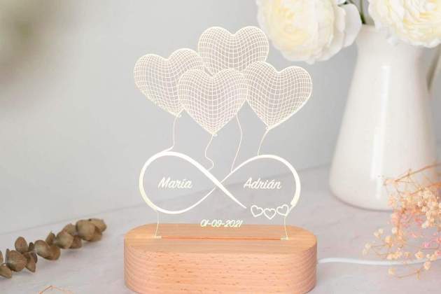 Lámpara del Amor Transparent Gift1 Lámpara del Amor Transparent Gift1