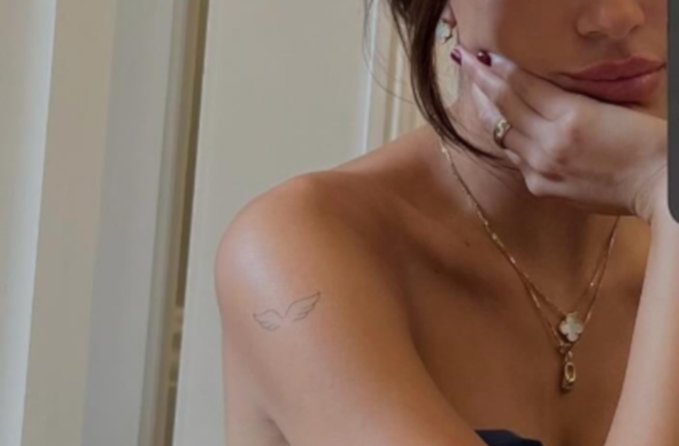 Detalle del tatuaje, Instagram Maria Guardiola