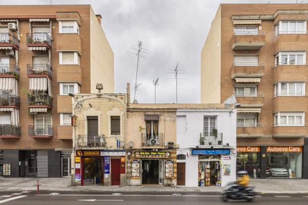Edificios y conjuntos que se desafectarán calle fresser / Foto: Carlos Baglietto