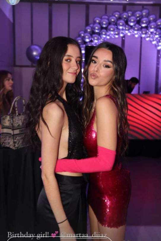 Victoria Federica i Marta Díaz, al cumpleanys de la influencer l'any passat /   Instagram