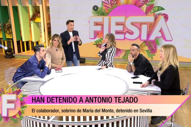 Exclusiva a Fiesta, detenció Antonio Tejado /Telecinco